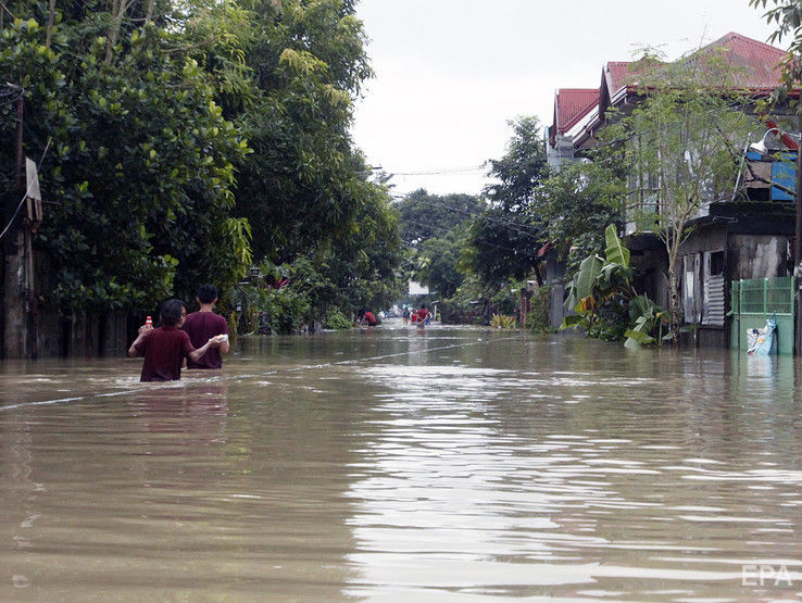 ﻿На Філіппінах 61 людина загинула внаслідок проливних дощів