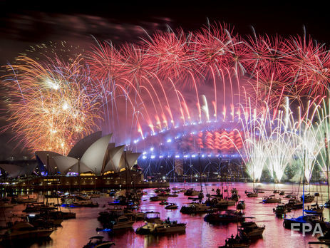 Страны Азии и Океании встретили 2019 год. Фоторепортаж