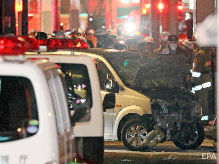 В Японии автомобиль врезался в толпу пешеходов на оживленной улице