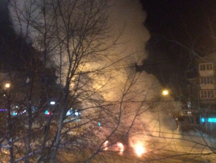 ﻿Мікроавтобус у Магнітогорську вибухнув під час затримання терористів &ndash; ЗМІ