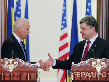 Порошенко и Байден договорились добиваться усиления санкций против РФ