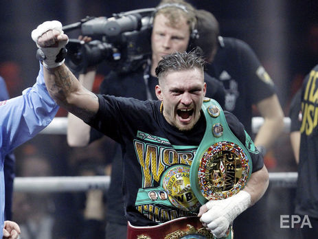 Усик признан боксером 2018 года по версии BoxingScene