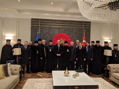 ﻿Українська делегація прибула до Стамбула по томос про автокефалію української помісної церкви