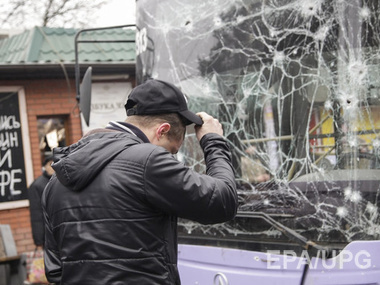 Антон Геращенко: Минометный обстрел автобусной остановки в Донецке устроили трое граждан России