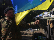 Украинские силовики держат оборону