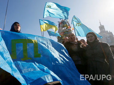 В Крыму одного из лидеров Меджлиса задержали за "участие в массовых беспорядках"