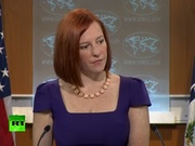 Джен Псаки: Нет сомнений относительно роли России в эскалации насилия, которое вызывает страдания и смерть среди тех, кого она обязывалась защищать