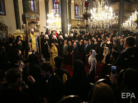5 января Варфоломей в Патриаршем храме в Стамбуле подписал томос об автокефалии ПЦУ