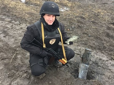 Шкиряк: Боевики обстреляли из "Градов" позиции украинских военных в районе Талаковки