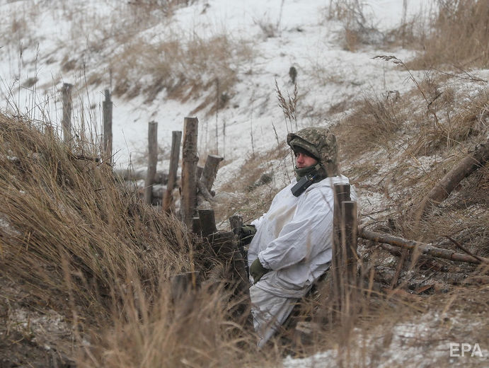 На Донбассе на Рождество ранен один украинский военный – штаб операции Объединенных сил