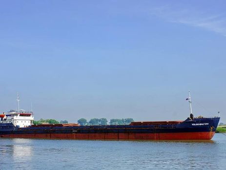 Volgo Balt шел из российского порта, который используется для незаконного вывоза угля из ОРДЛО – Министерство по вопросам оккупированных территорий