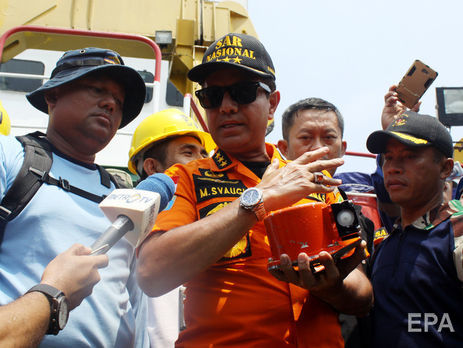 ﻿Індонезія почне пошук голосового реєстратора літака Lion Air, що зазнав катастрофи