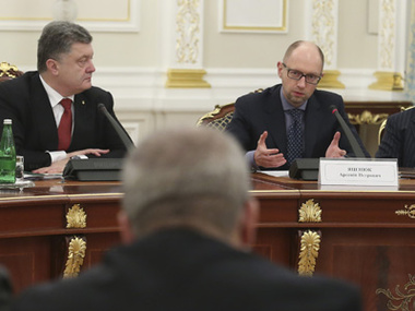Яценюк призвал принять закон о рынке газа в 2015 году