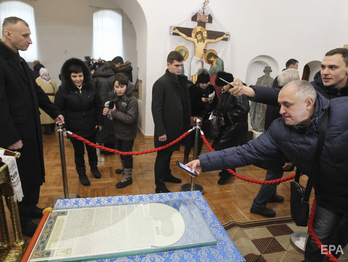 ﻿Православна церква України має намір передати томос у державний архів – ЗМІ