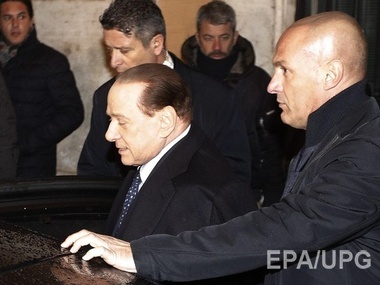 В середине апреля 2014 года Миланский суд приговорил Берлускони к году общественных работ по делу о махинациях с налогами в компании Mediaset