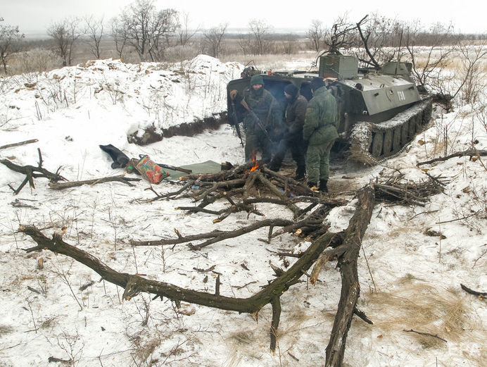 ﻿На Донбасі загинуло двоє окупантів, одного поранено – штаб операції Об'єднаних сил