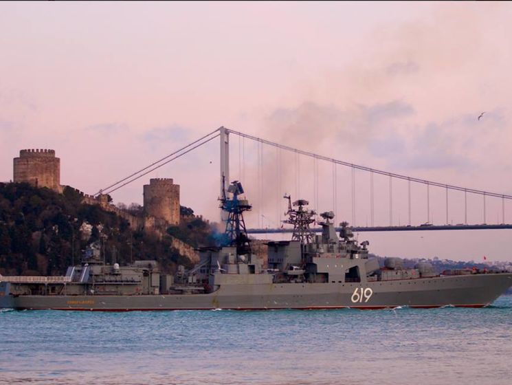 У Чорне море увійшов російський есмінець "Сєвєроморськ", який є основною ударною силою ВМФ Росії – головред BlackSeaNews