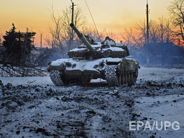 Бойцы оперативного командования "Север" уничтожили две единицы бронетехники боевиков "ЛНР"