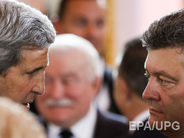 Сегодня Порошенко встретится с госсекретарем США Керри