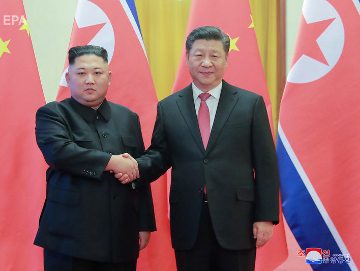 ﻿Кім Чен Ин у Китаї заявив, що докладе зусиль для результативної зустрічі з Трампом