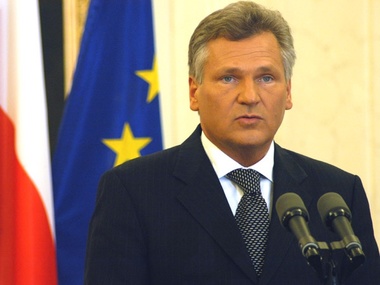 Александр Квасьневский, президент Польши в 1995 2005