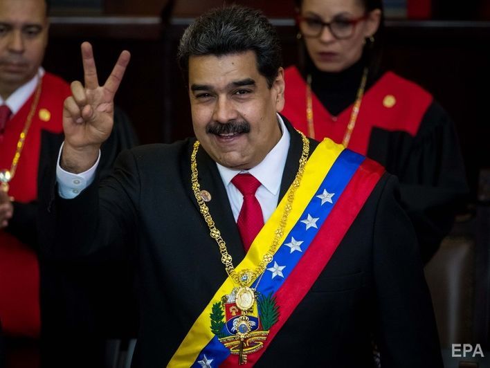 ﻿Мадуро склав присягу президента. У США та ЄС засудили його вступ на другий строк