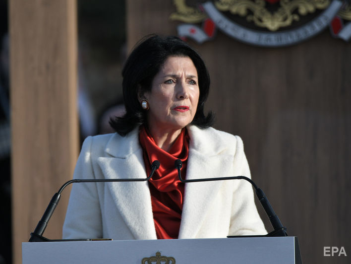 ﻿Президент Грузії заявила, що поки не бачить передумов для відновлення дипвідносин із Росією