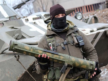 Минобороны: Военные отбили у террористов российские реактивные огнеметы "Шмель"
