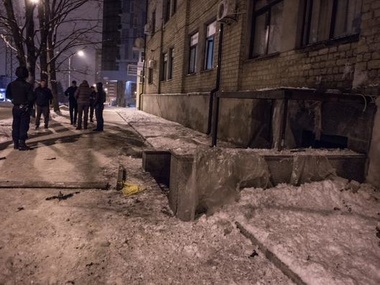 МВД: В результате ночного взрыва в Харькове никто не пострадал