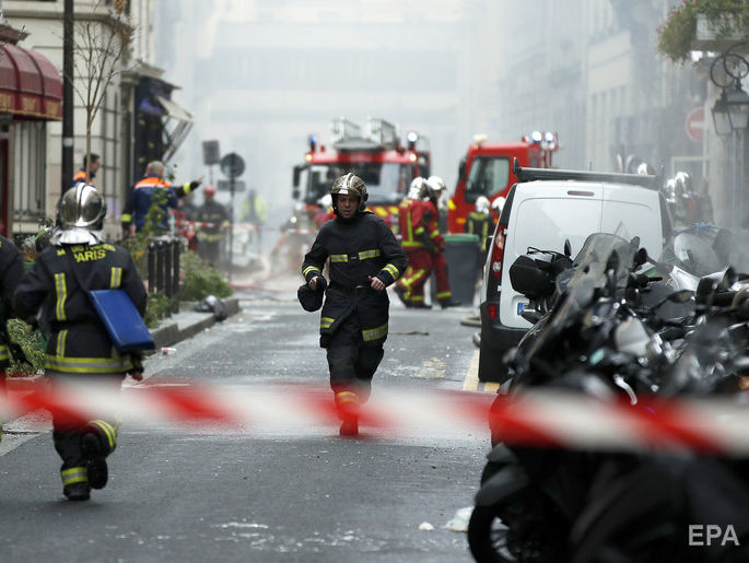 В результате взрыва в пекарне в центре Парижа получил легкие ранения украинец