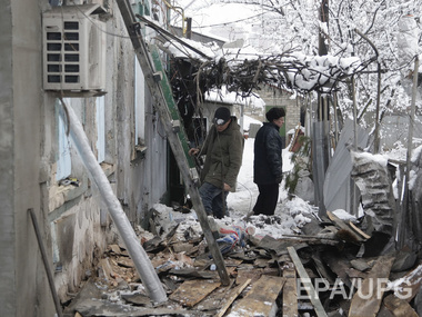 МВД: В результате обстрела боевиками Дебальцево погибли трое мирных жителей