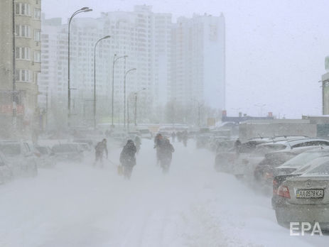 ﻿Вітер, хуртовини. ДСНС попередила про негоду в Україні