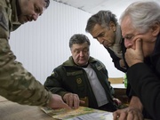 Порошенко ночью побывал в Краматорске. Фоторепортаж