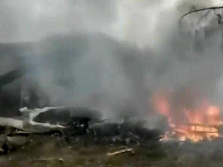 ﻿В Ірані розбився літак із 10 людьми на борту