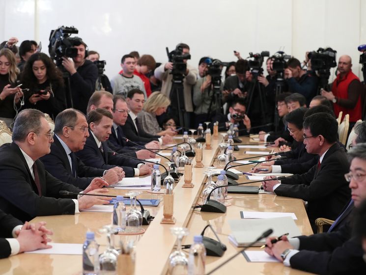 ﻿Переговори РФ і Японії щодо укладення мирного договору: Лавров заявив, що суверенітет Росії над Курилами не обговорюється