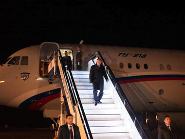 Путин прибыл в Минск на встречу "нормандской четверки"