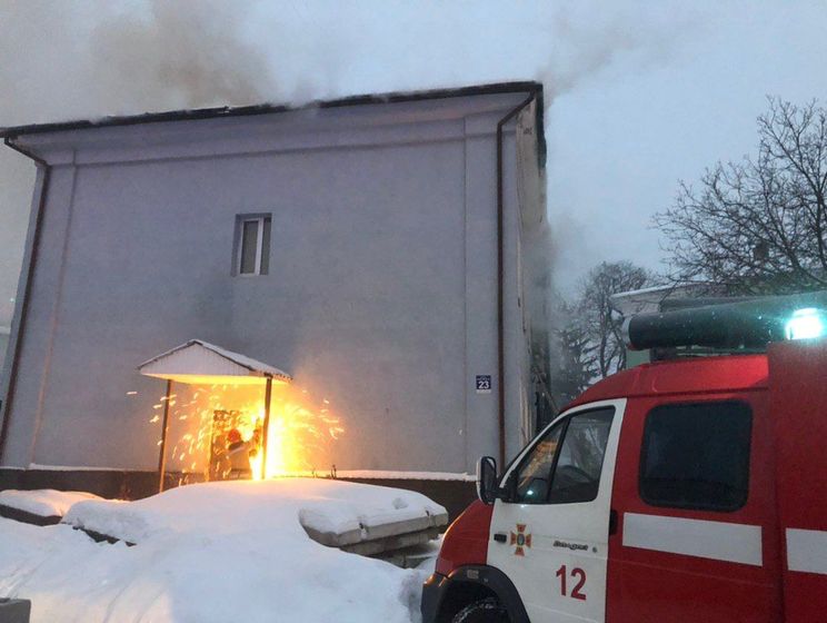﻿Пожежу в Києво-Печерській лаврі загасили – ДСНС