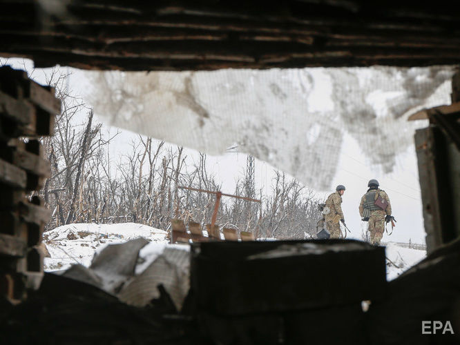 ﻿На Донбасі загинув український військовий, чотирьох окупантів знищено – штаб операції Об'єднаних сил