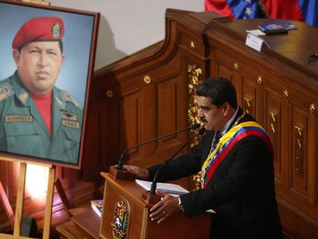 10 января Мадуро принес присягу президента