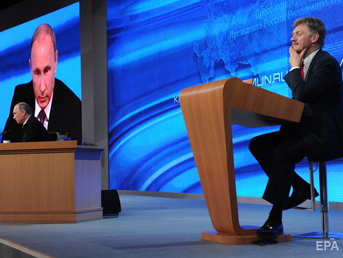 ﻿Пєсков заявив, що Путін може висловити своє негативне ставлення до людини "так, що кров холоне"