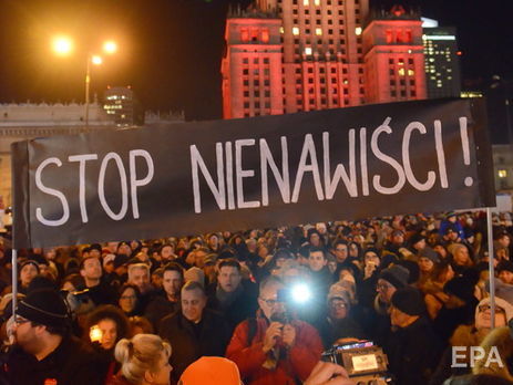 После убийства мэра Гданьска полиция Польши задержала около 10 человек за призывы к убийствам политиков в соцсетях