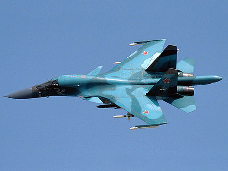 В России в воздухе столкнулись два Су-34