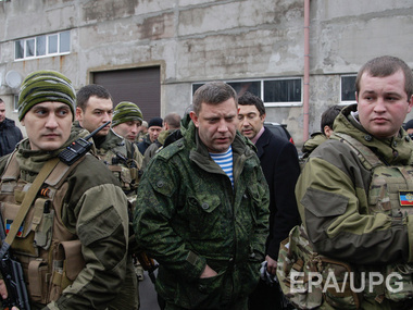 СМИ: Захарченко получил ранение под Дебальцево