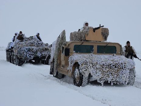 На Донбассе прошли учения экипажей артиллерийских установок 