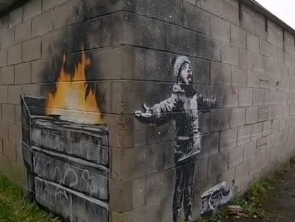 Хозяин гаража с граффити Бэнкси продал постройку за более чем $130 тыс.