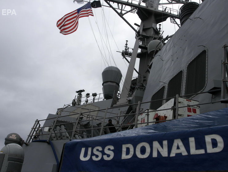 ﻿У Чорне море прямує американський ракетний есмінець USS Donald Cook