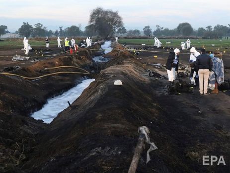 Число жертв взрыва на трубопроводе в Мексике возросло до 73