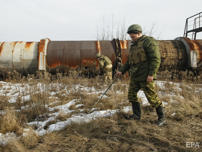﻿Збройні формування РФ продовжують мінувати території поблизу лінії розмежування – українська сторона СЦКК