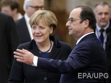 20 февраля Меркель и Олланд обсудят ситуацию в Украине