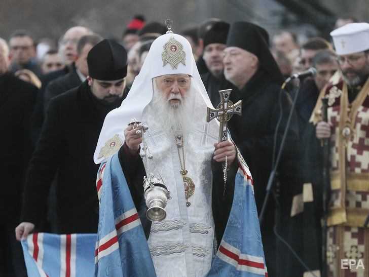Филарет: Сейчас распространяют неверное название – Православная церковь Украины. Правильно – Украинская православная церковь